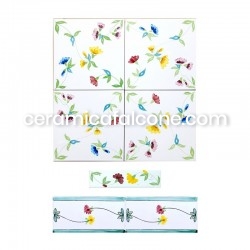 Piastrella 20 x 20 cm con...