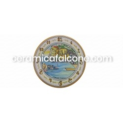 Clock decorated with Amalfi...