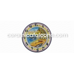 Orologio decorato paesaggio...