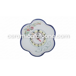 Orologio decorato con fiori